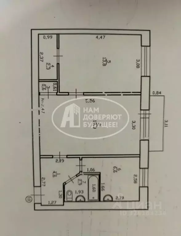 2-к кв. Удмуртия, Глазов Парковая ул., 8 (49.1 м) - Фото 2