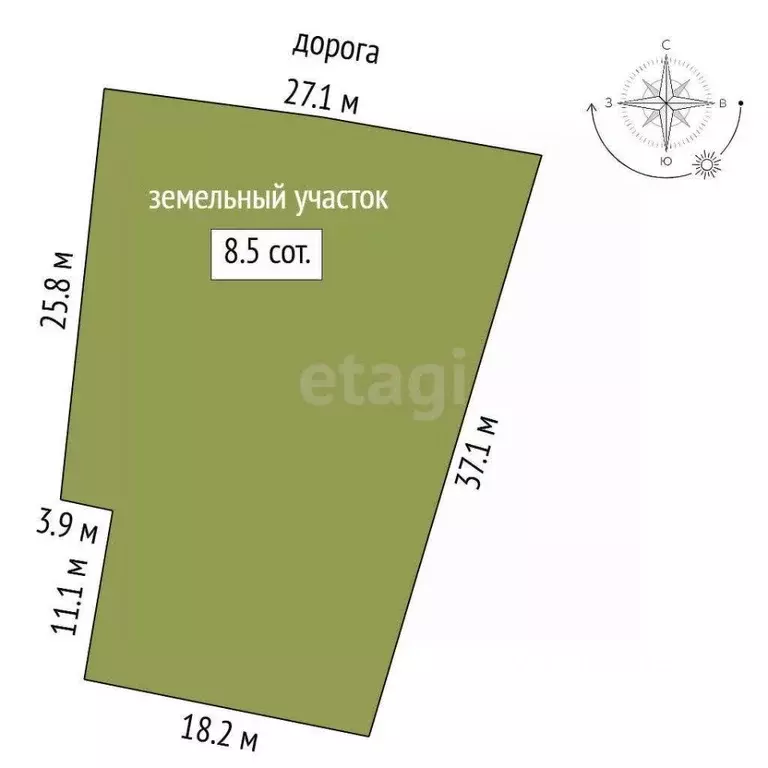 Дом в Челябинская область, Касли ул. Братьев Блиновсковых, 125В (41 м) - Фото 2