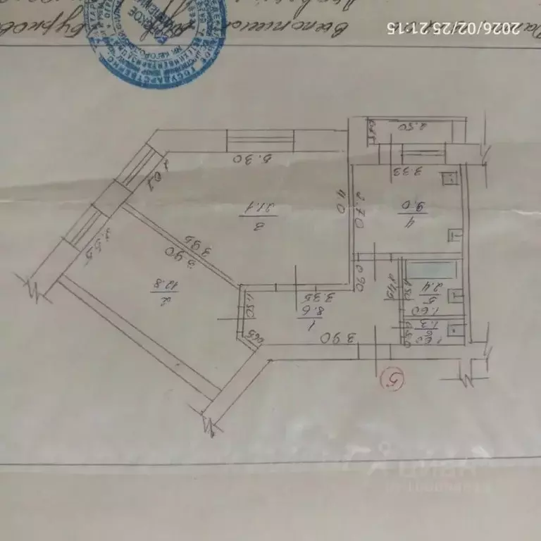 2-к кв. Нижегородская область, Бор Коммунистическая ул., 13А (55.2 м) - Фото 2