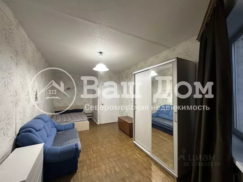 1-к кв. Мурманская область, Североморск ул. Северная Застава, 26 (32.5 ... - Фото 1