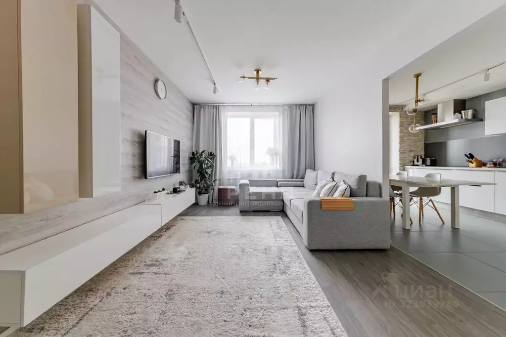 3-к кв. Санкт-Петербург Мебельная ул., 47к1 (88.0 м) - Фото 1