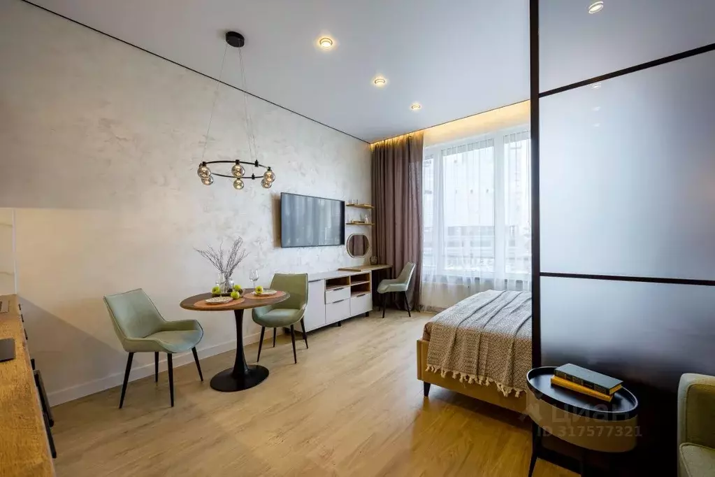 Студия Москва Шелепихинская наб., 34к5 (32.0 м) - Фото 1