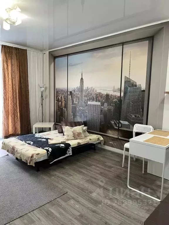 Студия Омская область, Омск ул. Перелета, 33 (31.0 м) - Фото 0