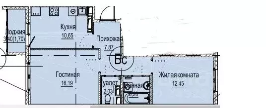 2-к кв. Нижегородская область, Нижний Новгород Лесной Городок мкр, ... - Фото 1