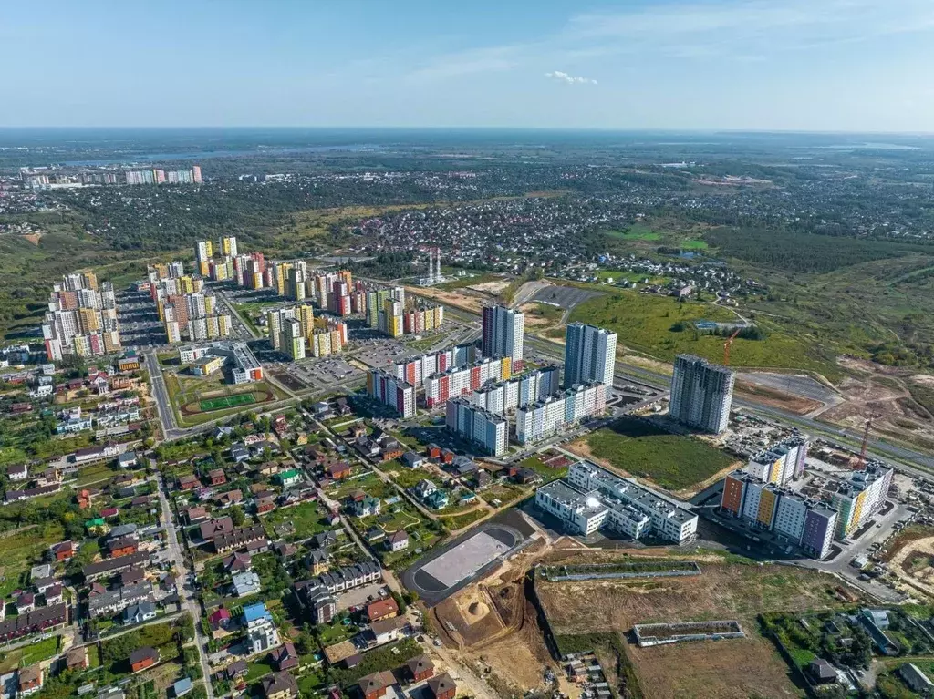 1-к кв. Нижегородская область, Нижний Новгород Кузнечиха Город жилой ... - Фото 2