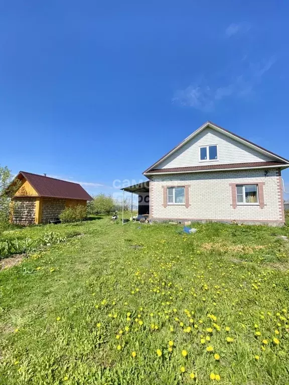 Дом в Марий Эл, Медведевский район, Пекшиксолинское с/пос, д. Большой ... - Фото 1