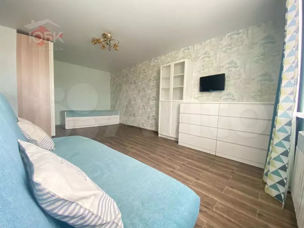1-к. квартира, 38 м, 8/9 эт. - Фото 1