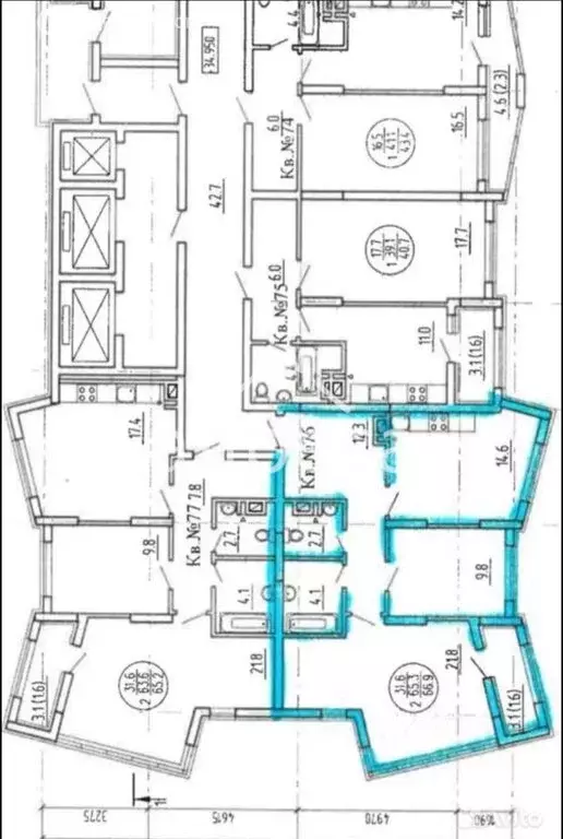 2-комнатная квартира: Самара, проспект Карла Маркса, 246 (64.3 м) - Фото 0