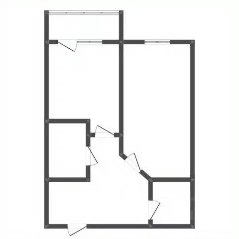 1-к кв. Амурская область, Благовещенск Студенческая ул., 21 (40.2 м) - Фото 2