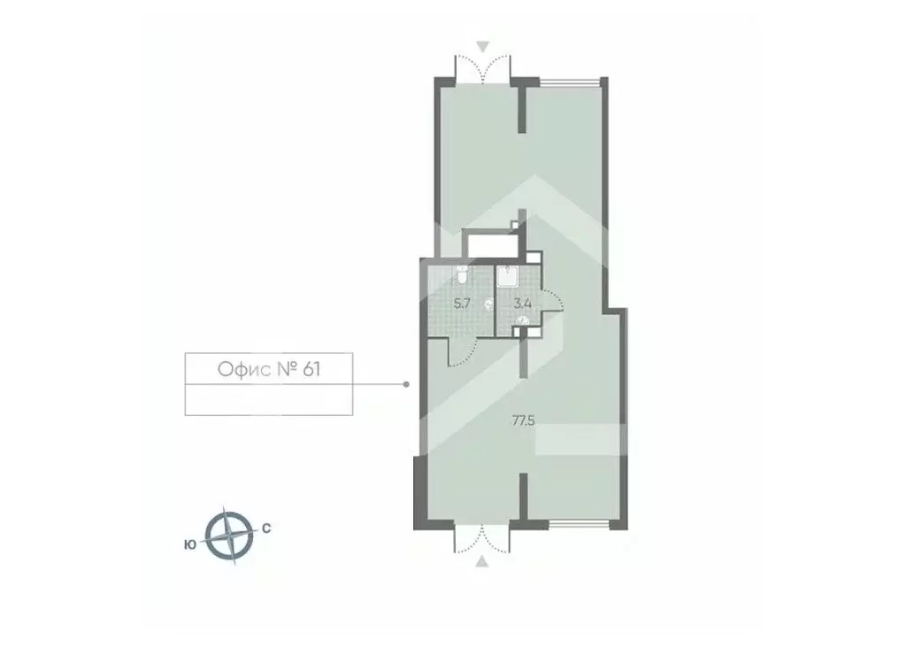 Торговая площадь в Москва Производственная ул., 17 (86 м) - Фото 2