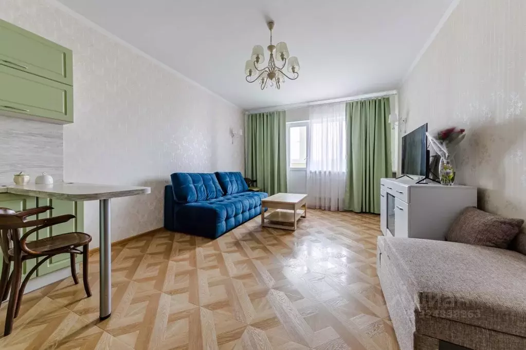 Студия Санкт-Петербург пос. Шушары, ул. Валдайская, 4к2 (30.7 м) - Фото 1