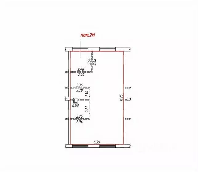 Торговая площадь в Москва Кавказский бул., 51к1 (70 м) - Фото 2
