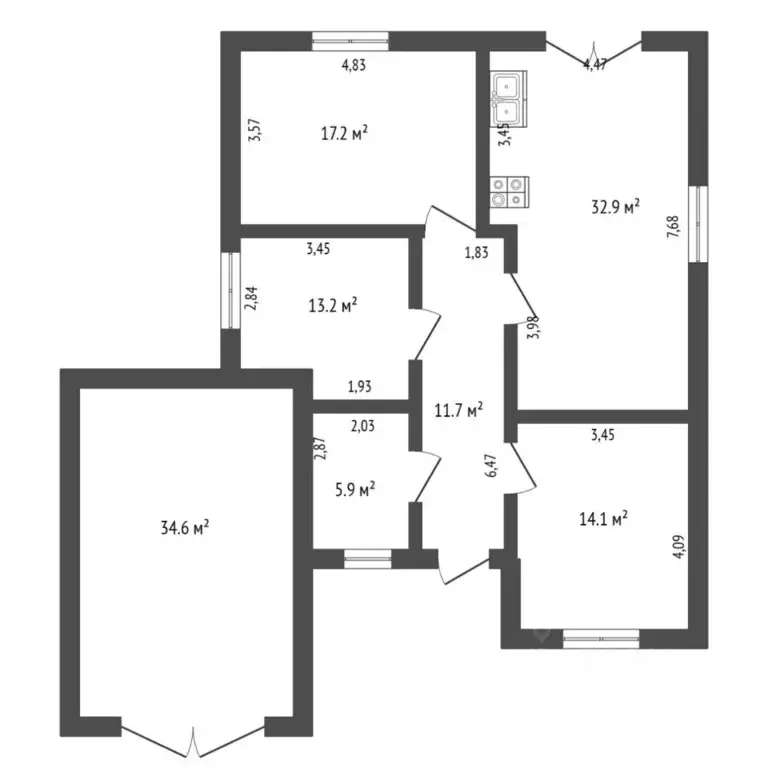 Коттедж в Тюменская область, Тюменский район, с. Перевалово ул. ... - Фото 2