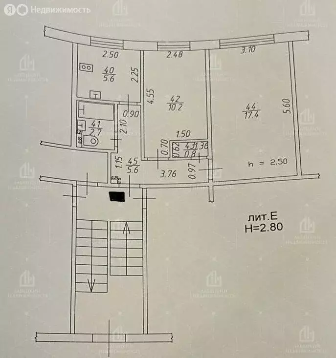 2-комнатная квартира: Краснодар, улица Стасова, 158 (42.6 м) - Фото 1