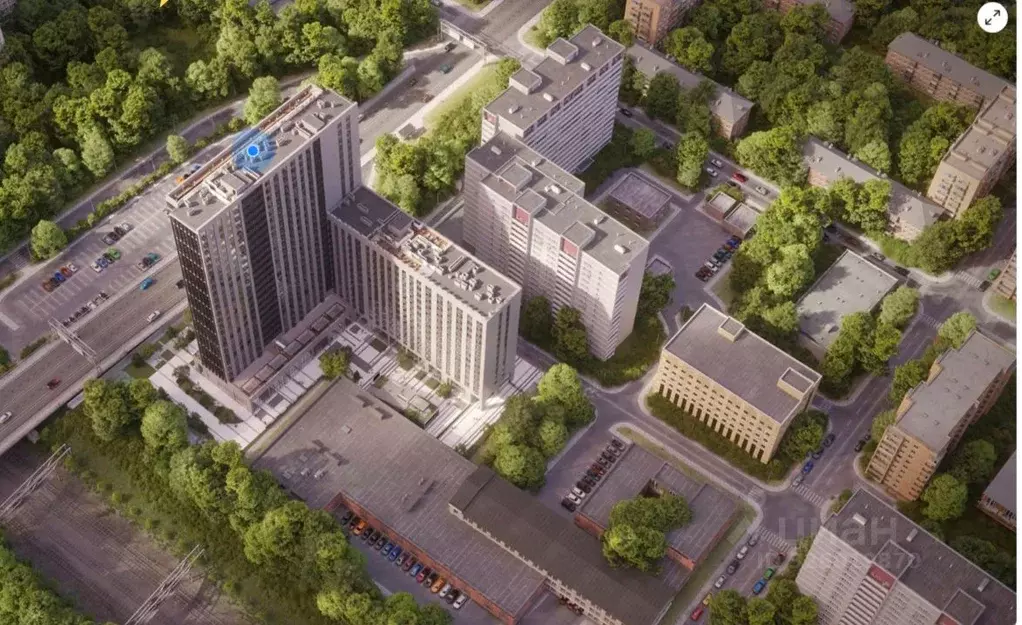 Студия Москва Шереметьевская ул., 21 (24.48 м) - Фото 2