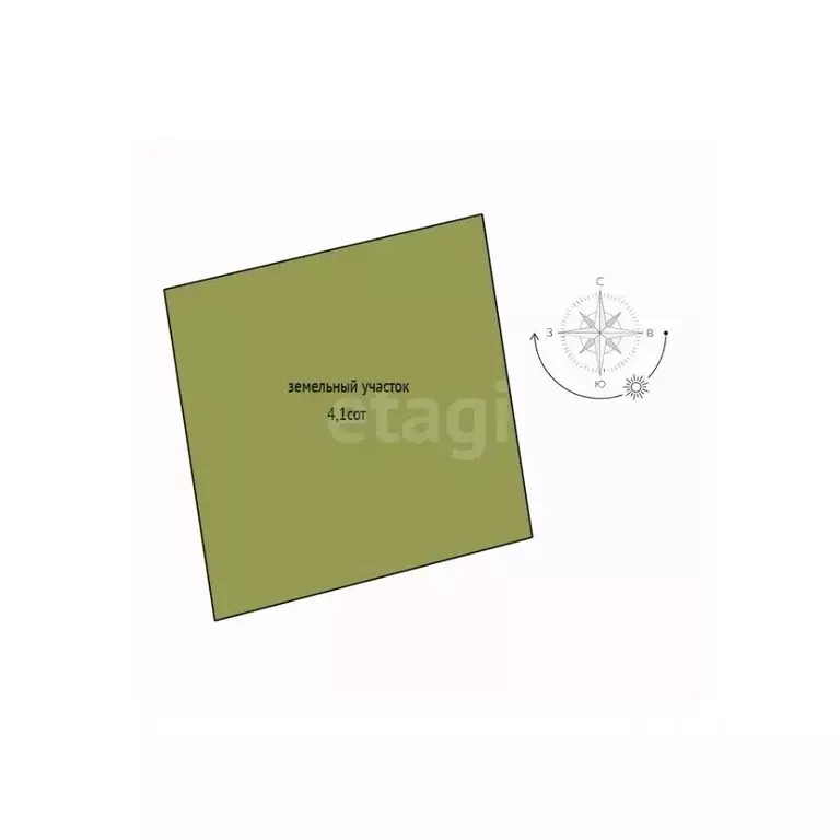 Участок в Новосибирская область, Новосибирск Пион садовое ... - Фото 2