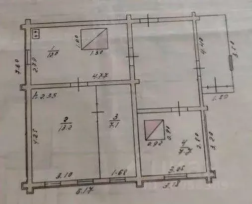 Дом в Ивановская область, Тейково Красногвардейская ул., 28 (70 м) - Фото 2