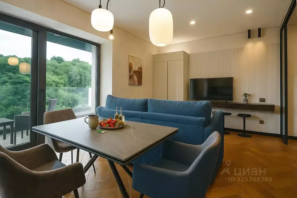 Студия Крым, Ялта проезд Парковый, 6Б (45.0 м) - Фото 2