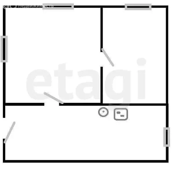 Дом в Калтан, Стахановская улица (37.4 м) - Фото 1