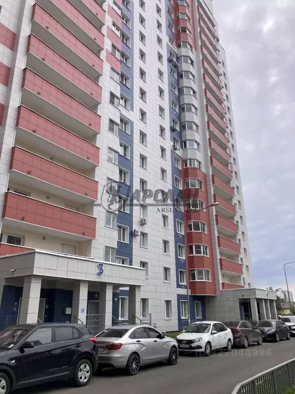1-к кв. Татарстан, Казань ул. Наиля Юсупова, 3 (38.6 м) - Фото 0