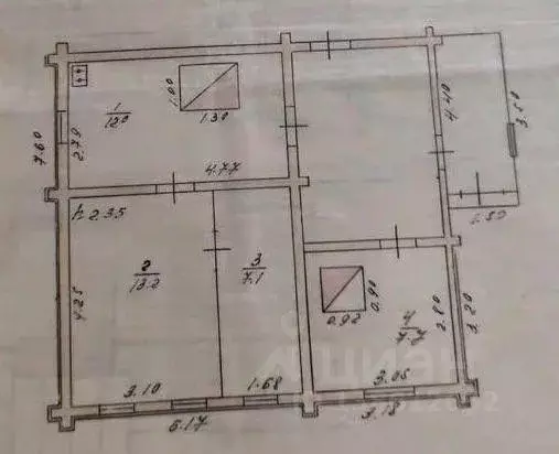 Дом в Ивановская область, Тейково Красногвардейская ул., 28 (46 м) - Фото 2