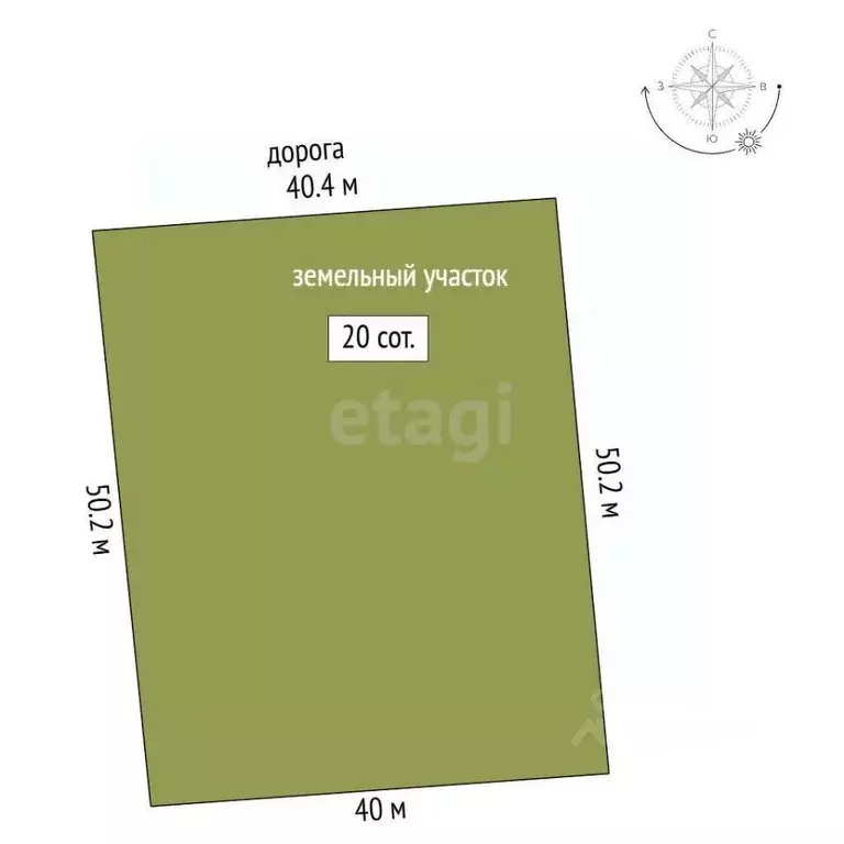 Участок в Вологодская область, Череповецкий район, Дубок СТ  (20.0 ... - Фото 2