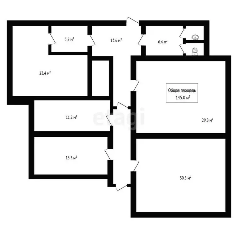 Помещение свободного назначения (145 м) - Фото 1