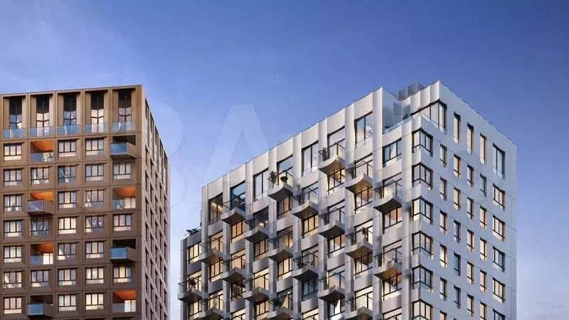 2-к. квартира, 49,6 м, 2/10 эт. - Фото 1
