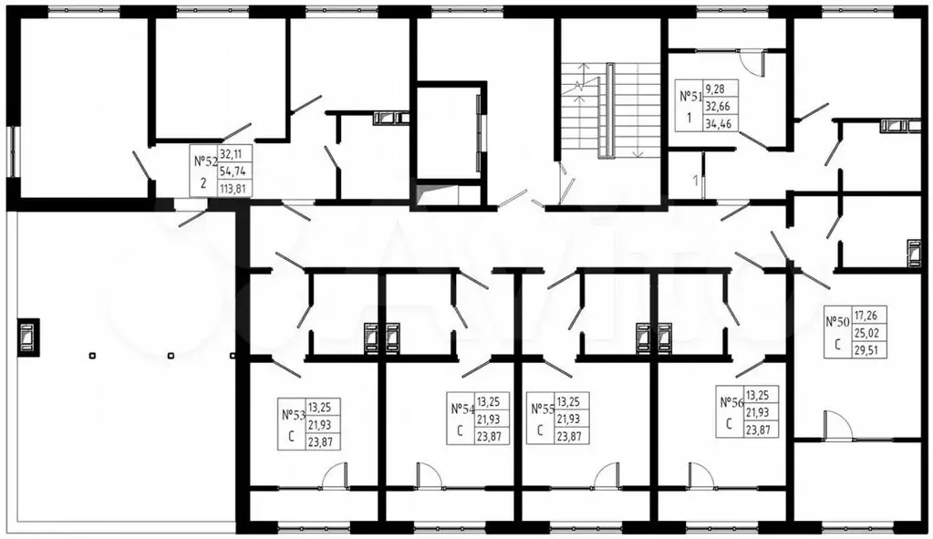 Квартира-студия, 23,9м, 8/8эт. - Фото 0