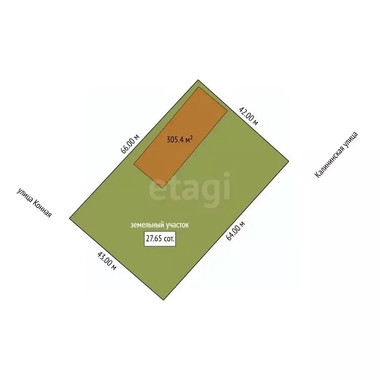 Дом в Амурская область, с. Тамбовка ул. Калининская, 14 (305 м) - Фото 1