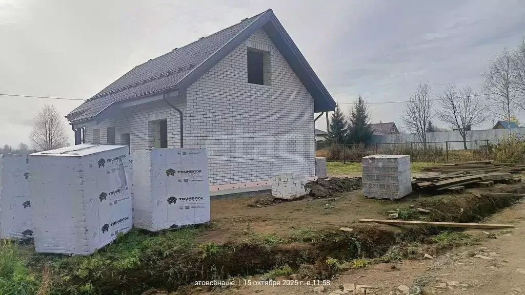 Дом в Пермский край, Краснокамский муниципальный округ, пос. Ласьва, ... - Фото 1