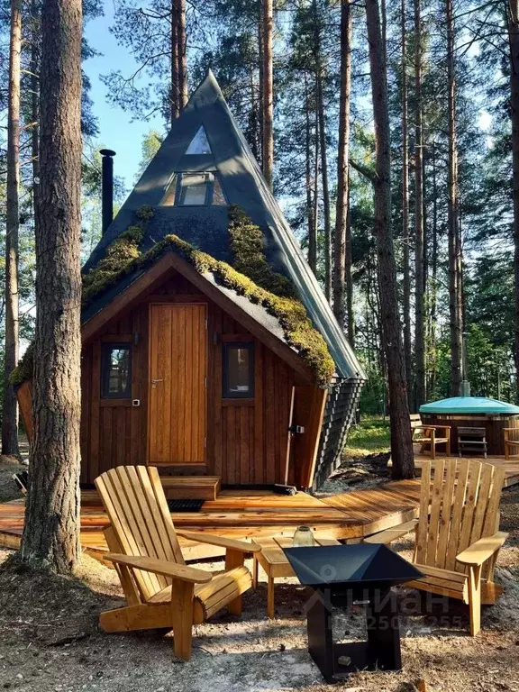 Дом в Ленинградская область, Приозерский район, Ромашкинское с/пос, ... - Фото 1