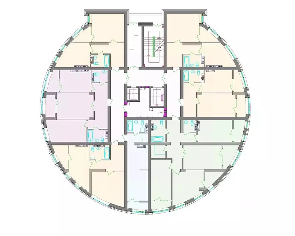 1-к кв. Северная Осетия, Владикавказ 18-й мкр,  (50.67 м) - Фото 2