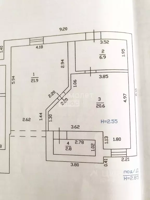 Таунхаус в Краснодарский край, Горячий Ключ ул. Закруткина (165 м) - Фото 2