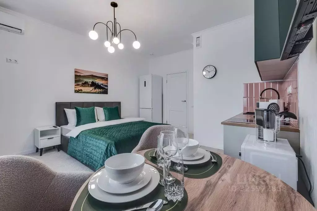 Студия Москва ул. Берзарина, 32А (30.0 м) - Фото 2