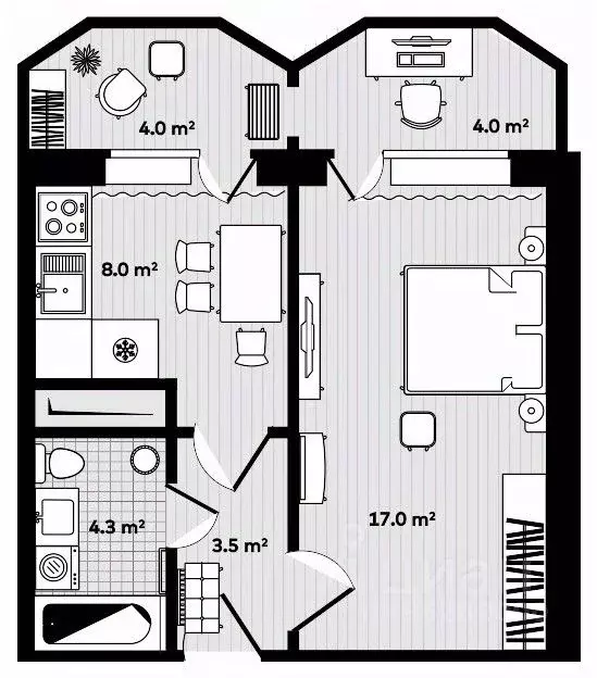 1-к кв. Приморский край, Надеждинский район, пос. Тавричанка ул. Лазо, ... - Фото 1