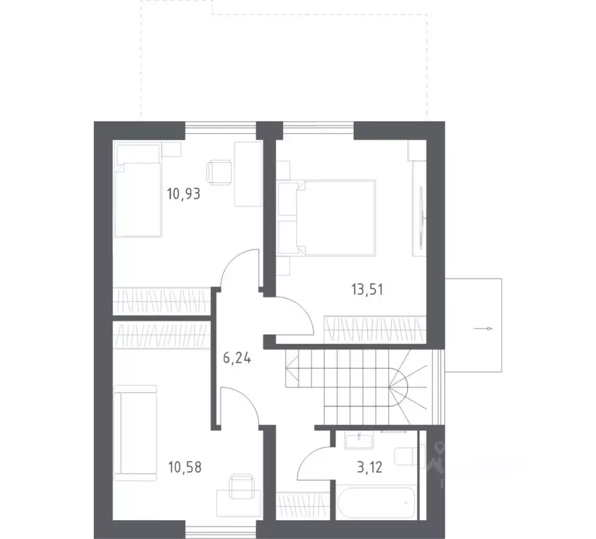 Дом в Московская область, Дмитровский муниципальный округ, Дмитров Дом ... - Фото 2