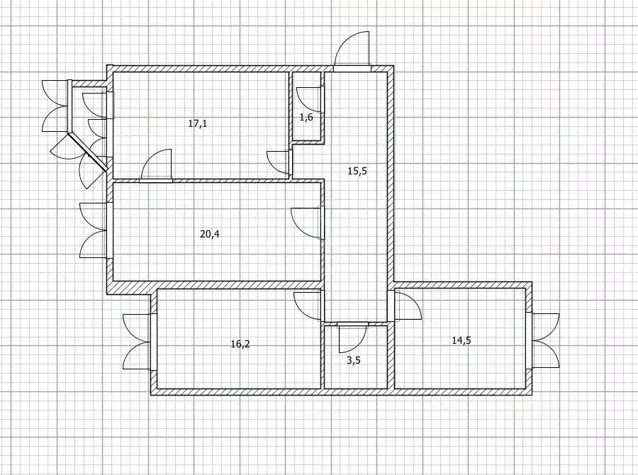 3-к кв. Оренбургская область, Оренбург ул. Ильи Глазунова, 4 (88.8 м) - Фото 2