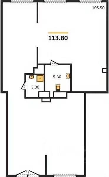 помещение свободного назначения в москва ул. щорса, 6к1 (113 м) - Фото 0