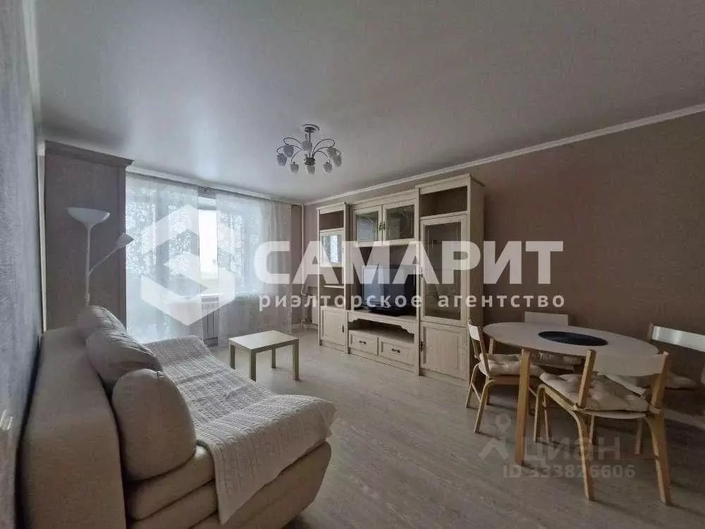2-к кв. Самарская область, Самара ул. Гагарина, 119 (48.7 м) - Фото 1