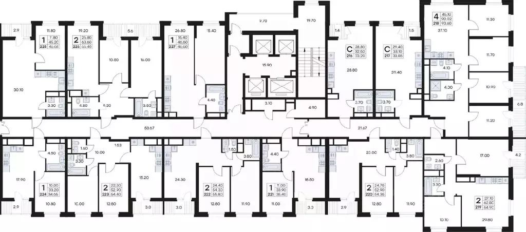 1-к кв. Приморский край, Владивосток ул. Карбышева, 22Б (46.61 м) - Фото 2