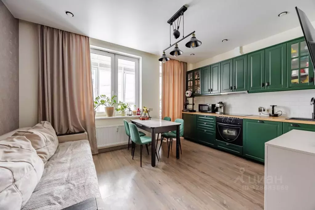 1-к кв. Санкт-Петербург ул. Лагоды, 7 (44.3 м) - Фото 1