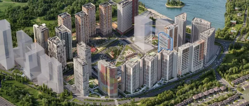 Студия Московская область, Красногорск ул. Тенистых Аллей, 3к2 (30.2 ... - Фото 1