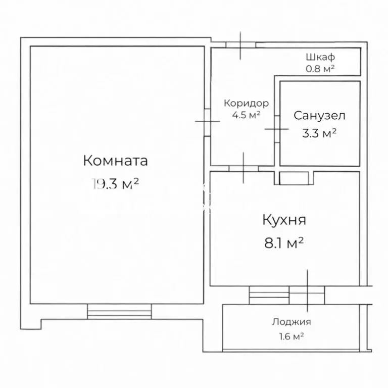 1-комнатная квартира: Москва, Ленинский проспект, 91к4 (36 м) - Фото 2