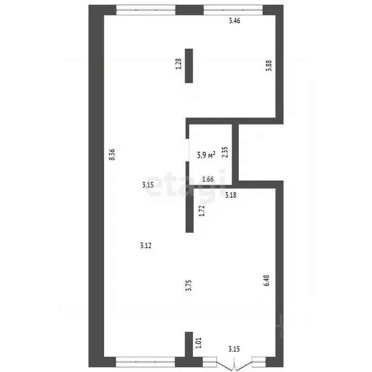 Помещение свободного назначения в Тюменская область, Тюменский ... - Фото 1