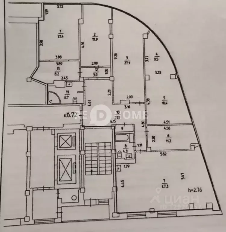 5-к кв. Пермский край, Пермь Красновишерская ул., 39 (190.0 м) - Фото 1