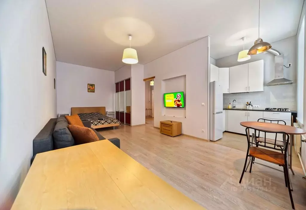 Студия Санкт-Петербург ул. Декабристов, 6 (52.0 м) - Фото 2