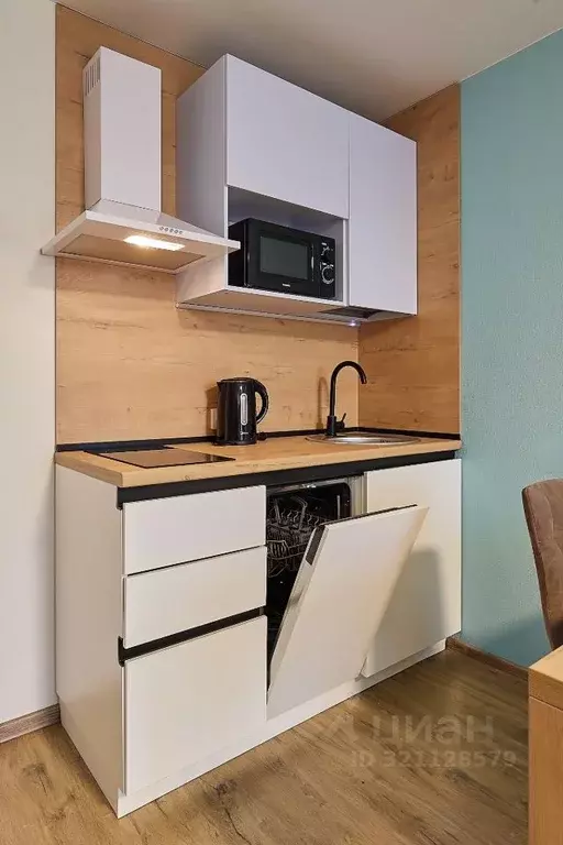 Студия Санкт-Петербург Варфоломеевская ул., 6 (24.8 м) - Фото 1