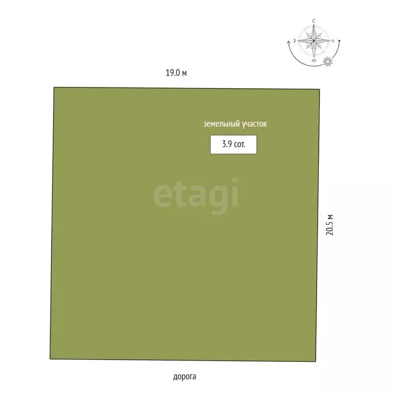 Участок в Судак, улица Бака-Таш (3.9 м) - Фото 1