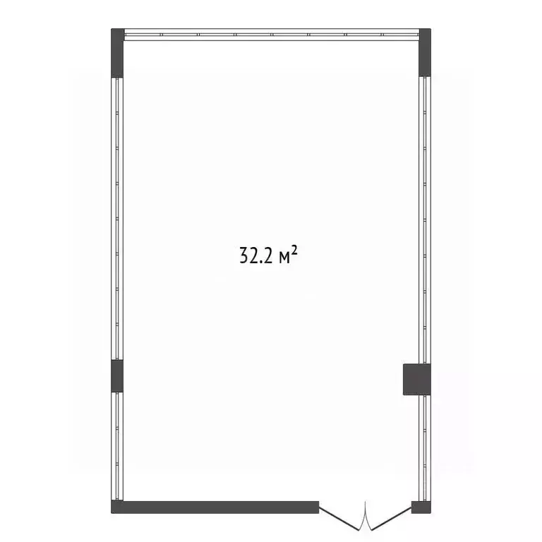 Торговая площадь в Красноярский край, Красноярск ул. Весны, 26 (32 м) - Фото 2